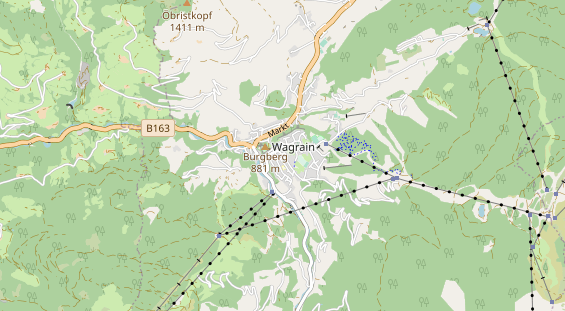 Monteurzimmer auf Karte