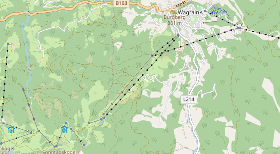 Monteurzimmer auf Karte