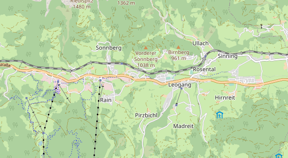 Monteurzimmer auf Karte