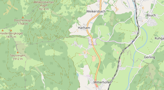 Monteurzimmer auf Karte