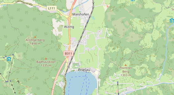 Monteurzimmer auf Karte