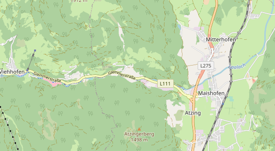 Monteurzimmer auf Karte