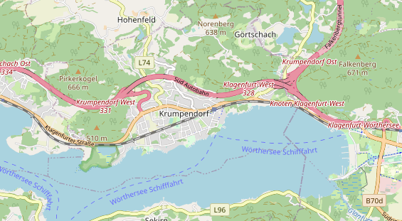 Monteurzimmer auf Karte