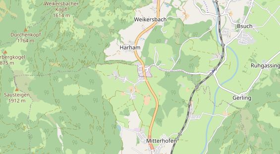 Monteurzimmer auf Karte