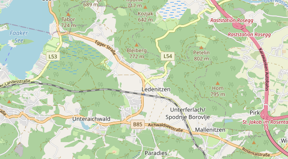 Monteurzimmer auf Karte