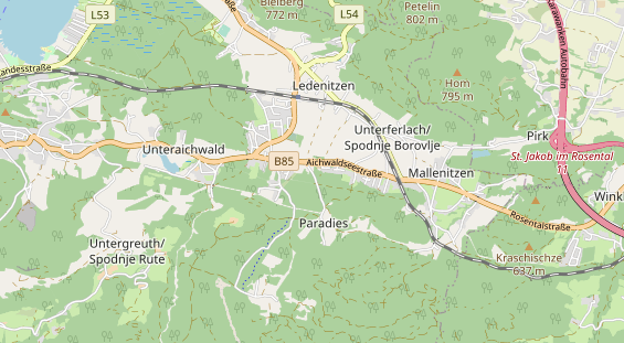 Monteurzimmer auf Karte