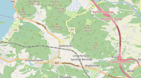 Monteurzimmer auf Karte