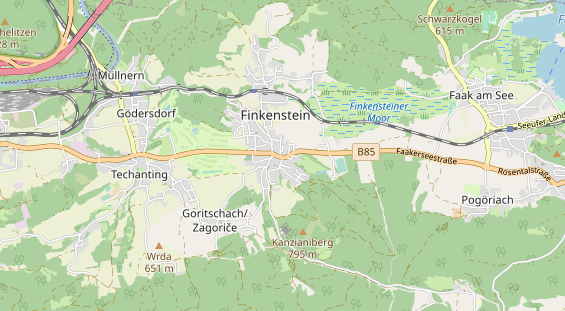 Monteurzimmer auf Karte