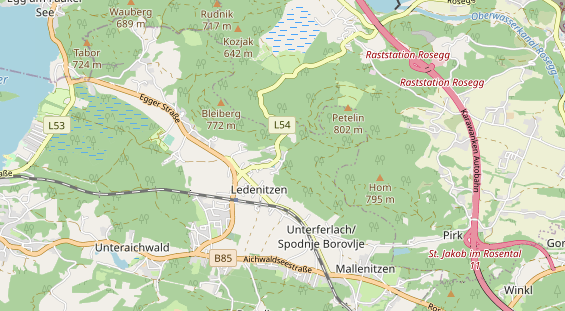 Monteurzimmer auf Karte