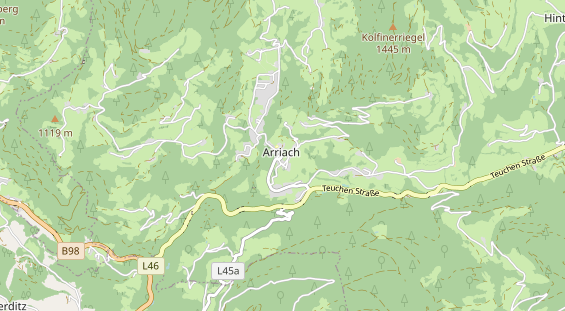 Monteurzimmer auf Karte