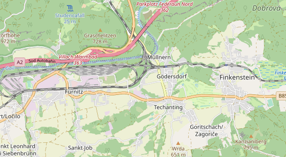 Monteurzimmer auf Karte