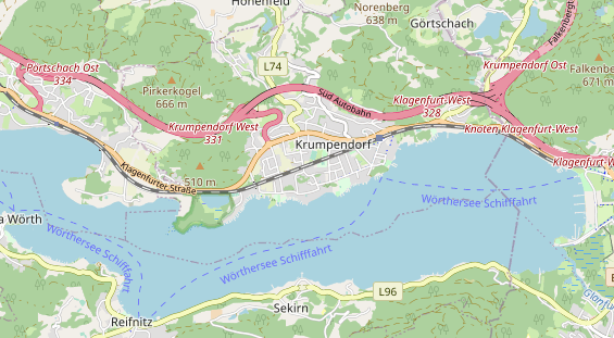 Monteurzimmer auf Karte