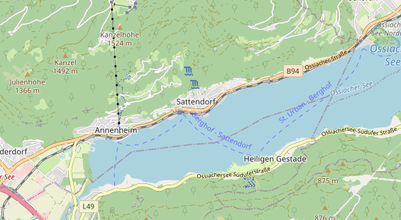 Monteurzimmer auf Karte