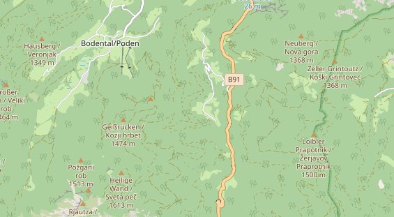 Monteurzimmer auf Karte