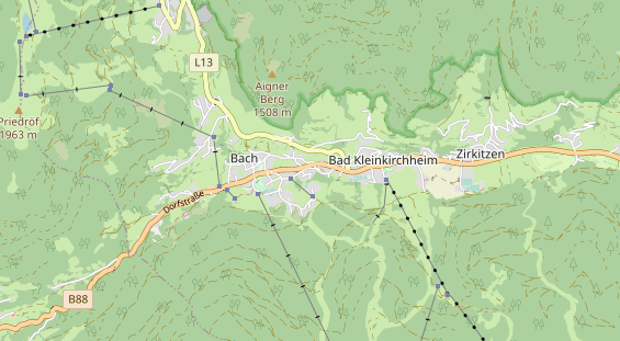 Monteurzimmer auf Karte