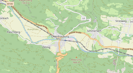 Monteurzimmer auf Karte