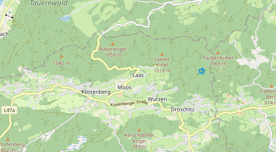 Monteurzimmer auf Karte