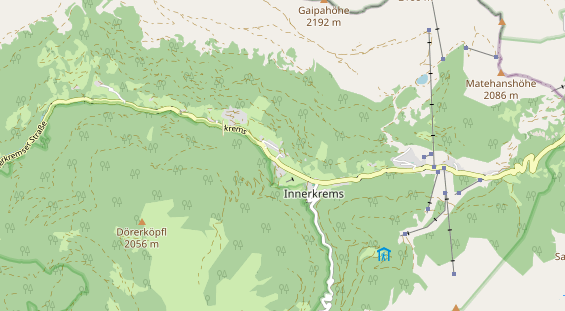 Monteurzimmer auf Karte