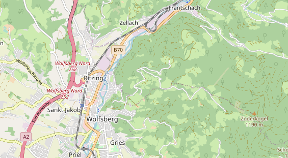 Monteurzimmer auf Karte