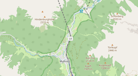 Monteurzimmer auf Karte