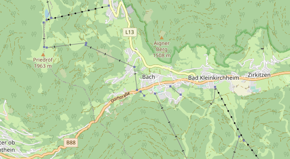 Monteurzimmer auf Karte