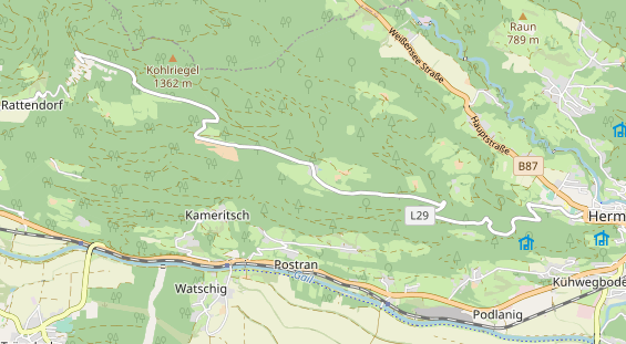 Monteurzimmer auf Karte