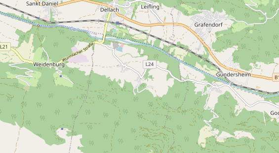 Monteurzimmer auf Karte