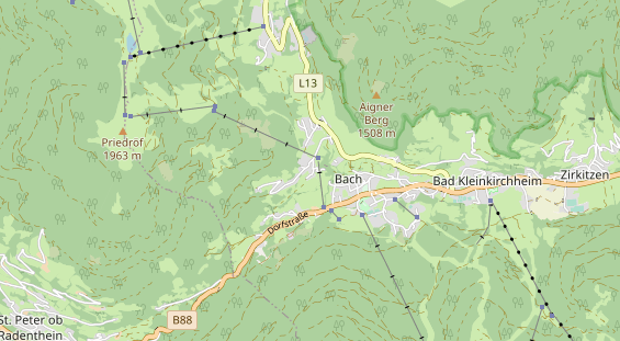 Monteurzimmer auf Karte