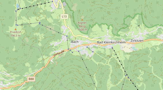 Monteurzimmer auf Karte