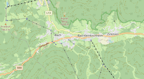 Monteurzimmer auf Karte
