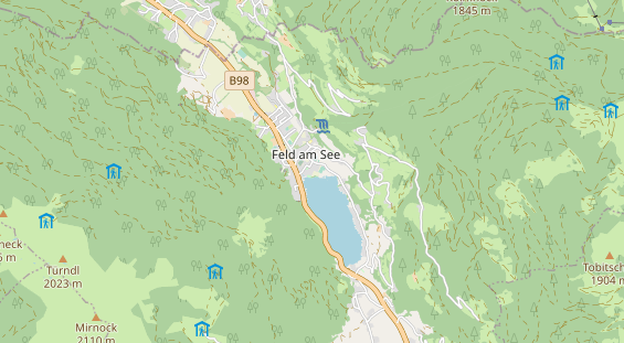 Monteurzimmer auf Karte