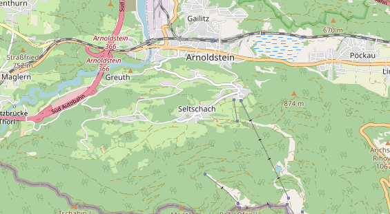 Monteurzimmer auf Karte