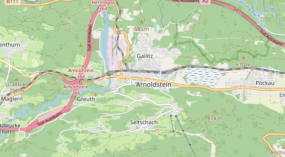 Monteurzimmer auf Karte