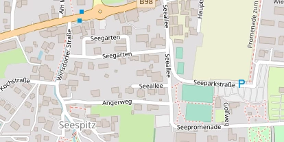 Monteurzimmer auf Satellitenbild