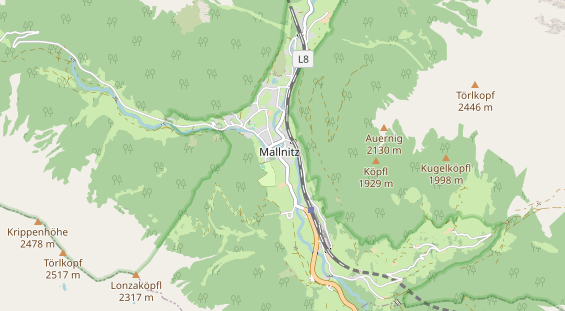 Monteurzimmer auf Karte