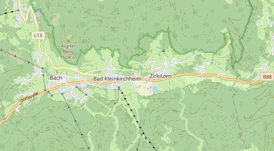 Monteurzimmer auf Karte
