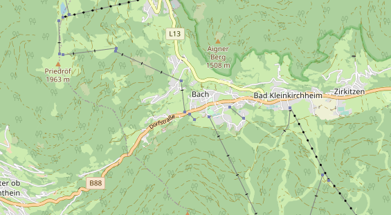 Monteurzimmer auf Karte