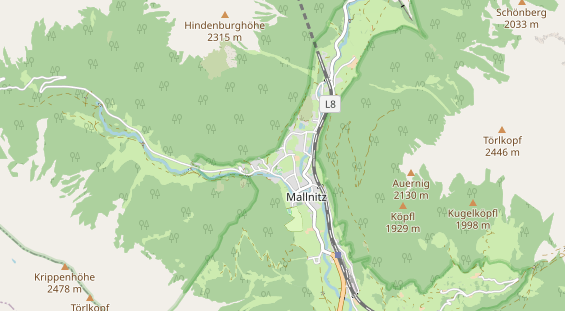 Monteurzimmer auf Karte