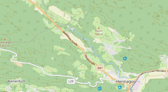 Monteurzimmer auf Karte