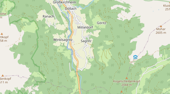 Monteurzimmer auf Karte