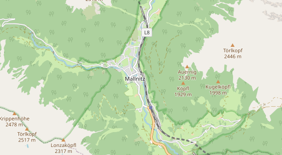 Monteurzimmer auf Karte