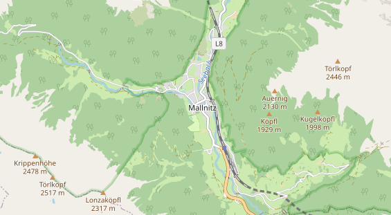 Monteurzimmer auf Karte