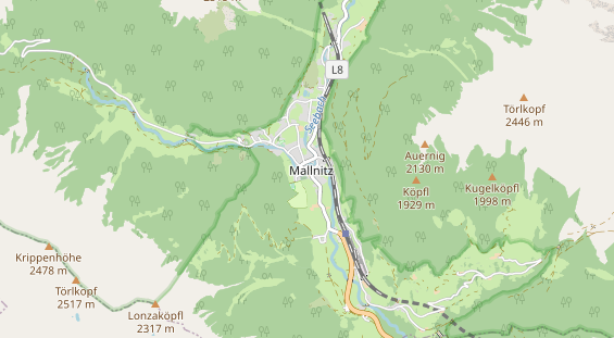 Monteurzimmer auf Karte