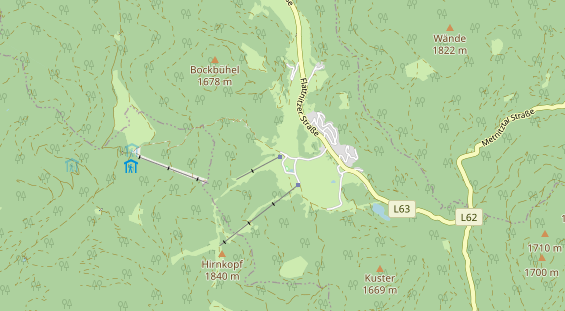 Monteurzimmer auf Karte