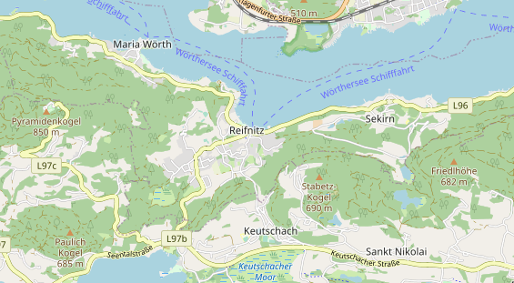 Monteurzimmer auf Karte