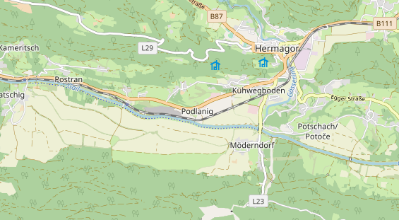 Monteurzimmer auf Karte