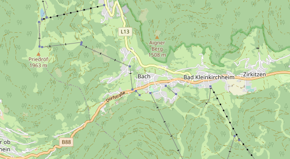 Monteurzimmer auf Karte