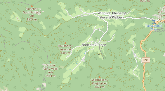 Monteurzimmer auf Karte