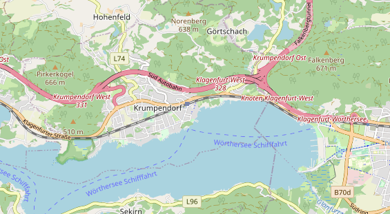 Monteurzimmer auf Karte