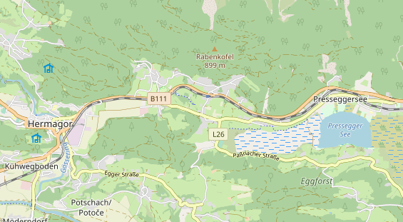 Monteurzimmer auf Karte